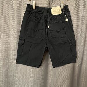 Levi's Kids Black Cargo Shorts